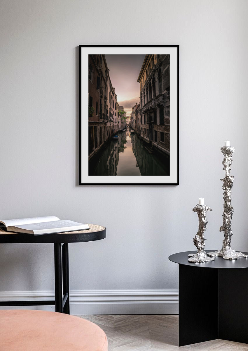 Ansicht von Venedig Poster