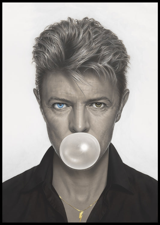 David Bowie Kaugummi-Poster