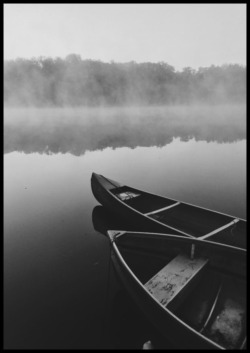 Boote im See Poster