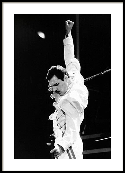 Freddie Mercury No3 Poster