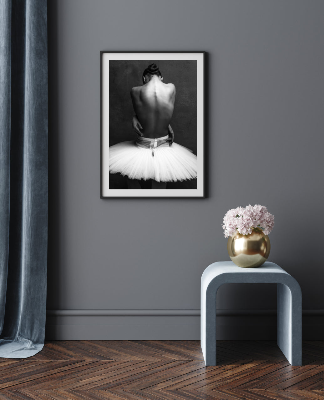 Ballerina's Back Poster