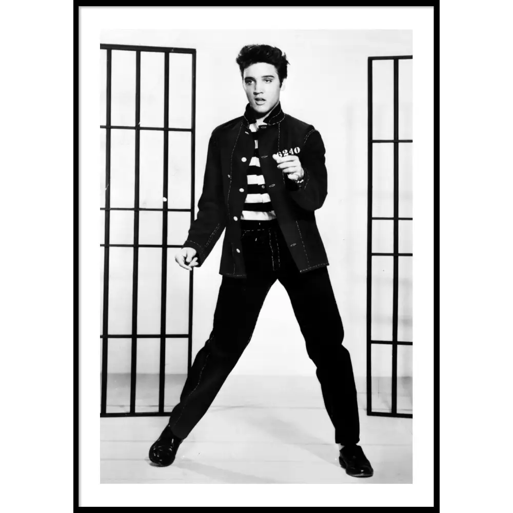 Elvis Presley Jailhouse No2 Poster