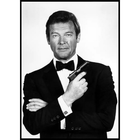 Roger Moore No2 Poster
